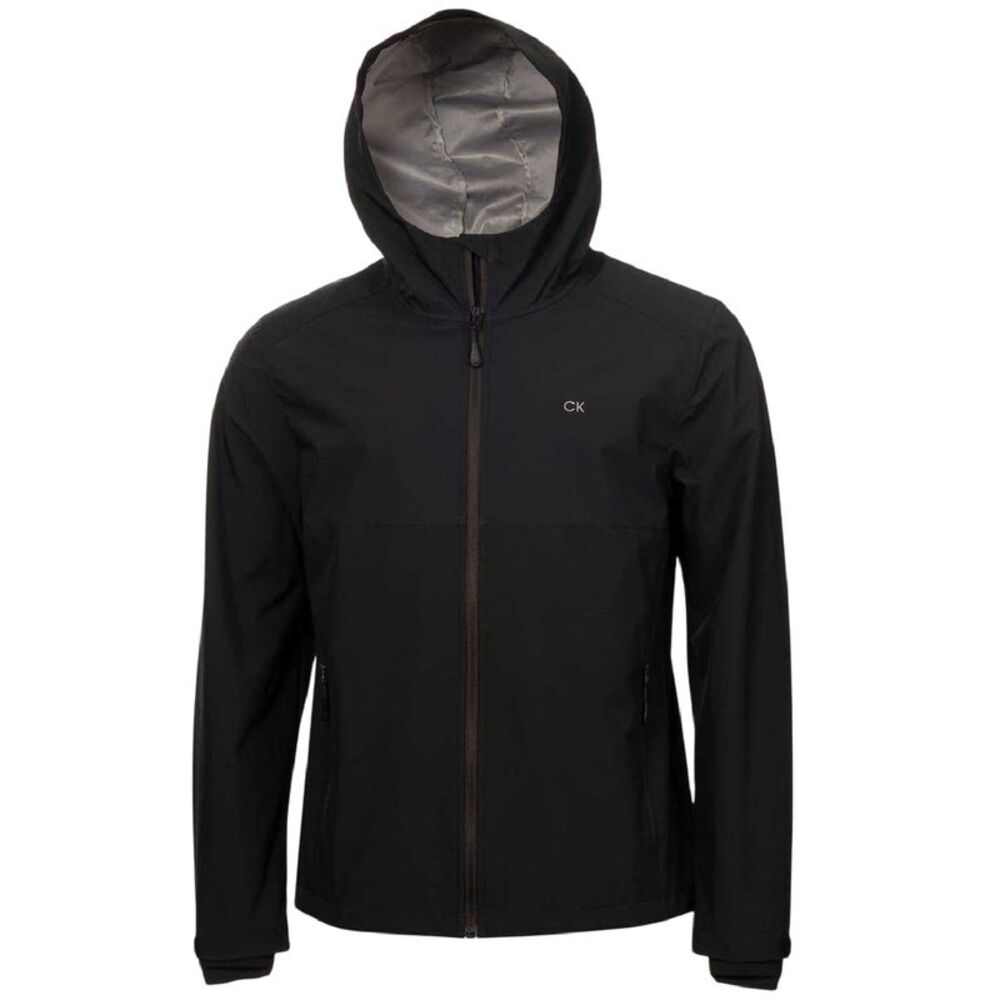 Calvin Klein Mens Regular Long-Sleeved Soft Shell Jacket / Black